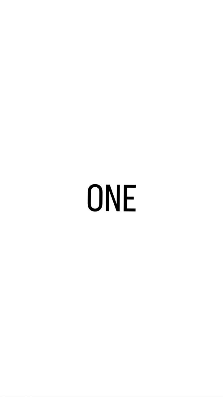 ONE